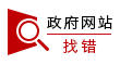 政府网站找错